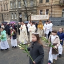 Lwów. Kościół św. Antoniego, Wielkanoc 2018