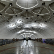 Metro w Charkowie. 2021.  Stacja Pawłowa.