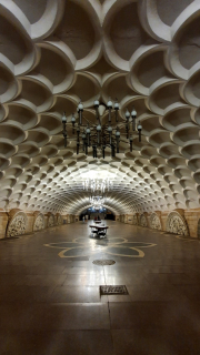 Metro w Charkowie. 2021. Stacja Kijowska