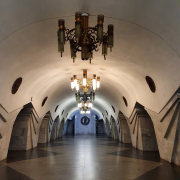 Metro w Charkowie. 2021. Stacja Puszkińska