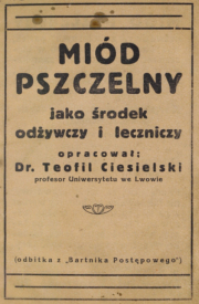 Okładki książek Teofila Ciesielskiego.