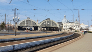 Dworzec główny we Lwowie. 2021